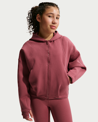 Детское худи Nike MAVN Girls' Therma-FIT Knit Full-Zip Hoodie