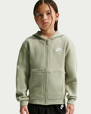 Детское худи Nike Sportswear Club Fleece Big Kids' Full-Zip Hoodie