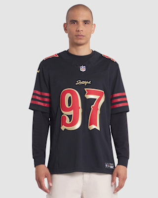 Мужские джерси Nick Bosa San Francisco 49ers Rivalries Collection Nike Dri-FIT NFL Limited Jersey