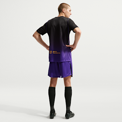 Nike FC Barcelona 2026/27 Stadyum Deplasman Kobe Dri-FIT Erkek Futbol Taraftar Şortu görsel 5