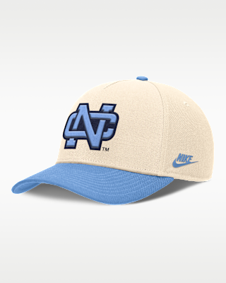Мужские  North Carolina Primetime Rise Academic Nike Dri-FIT College Adjustable Hat