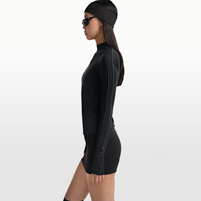 NikeSKIMS Weightless Layers Women's Mock-Neck Long-Sleeve Top