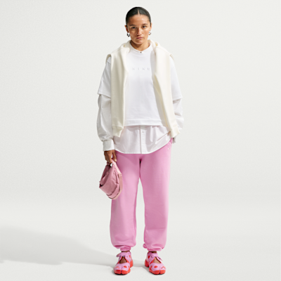 Женские брюки Nike Studio Fleece Lightweight Women's Oversized High-Rise Cuffed Pants