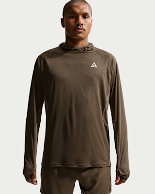Мужские  Nike ACG "Solar Chase" Dri-FIT UV Protection Hooded Trail Top для бега