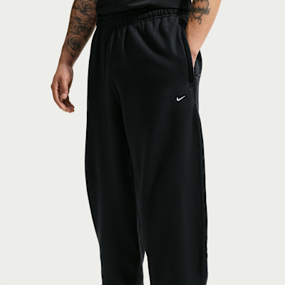 Nike Solo Swoosh Manşetli Fleece Erkek Eşofman Altı görsel 2