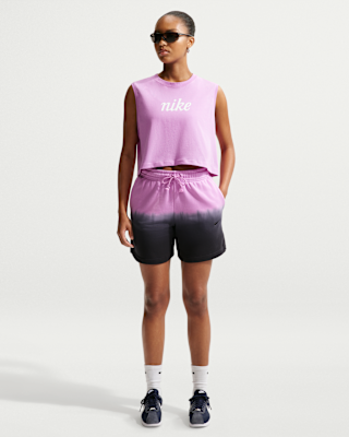 Женские шорты Nike Sportswear Phoenix Fleece Mid-Rise Shorts
