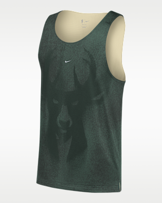Мужские джерси Milwaukee Bucks Standard Issue Nike Mesh Basketball Jersey для баскетбола