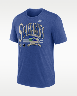 Мужская футболка Seattle Seahawks Rewind Nike NFL