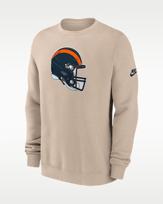 Мужские Chicago Bears Rewind Club Nike NFL Pullover Crew