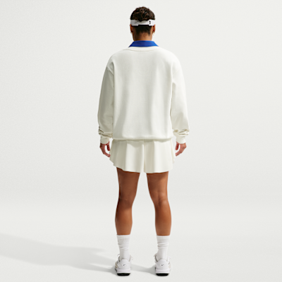 Nike Fairway Fresh Dri-FIT Fleece Kadın Golf Üstü görsel 5