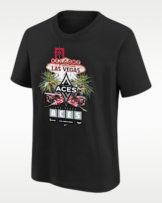 Детская футболка Las Vegas Aces Big Kids' Nike WNBA