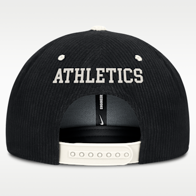 Gorra Nike de la MLB ajustable para hombre Athletics Pro