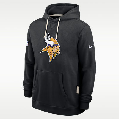 Minnesota Vikings Initial Home Sideline Men's Nike Dri-FIT NFL Pullover Hoodie