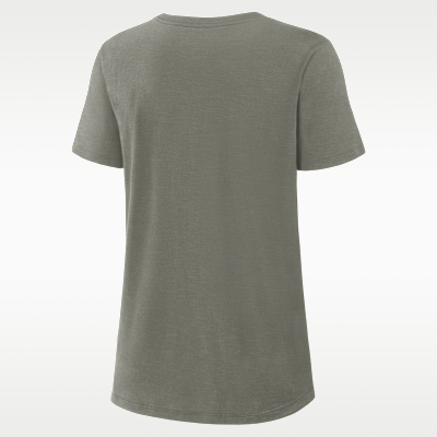 Playera Nike Dri-FIT de la NFL para mujer New York Jets Rivalries Collection Slub