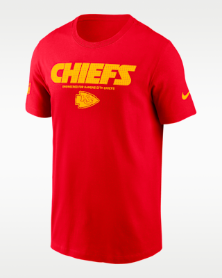 Мужская футболка Kansas City Chiefs Sideline Team Issue Nike Dri-FIT NFL