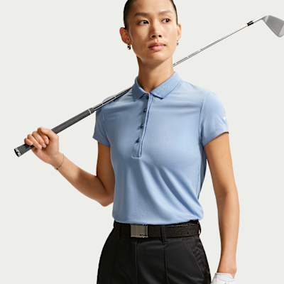 Поло для гольфа женское Nike Golf Club Dri-FIT UV Short-Sleeve, фото 3