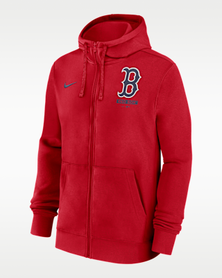 Мужское худи Boston Red Sox Lockup Nike MLB Full-Zip Hoodie