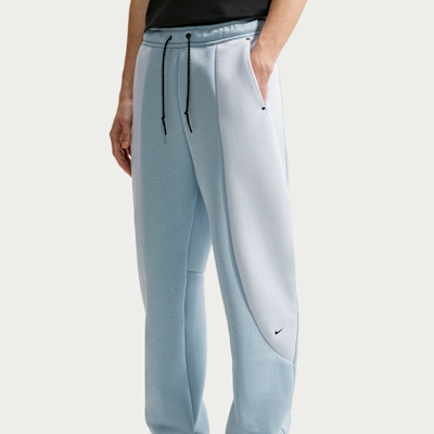 Nike Tech Renk Bloklu Açık Paçalı Fleece Erkek Eşofman Altı görsel 2