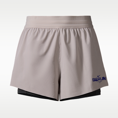 Nike Swift Dri-FIT Normal Belli 2'si 1 Arada Kadın Koşu Şortu
