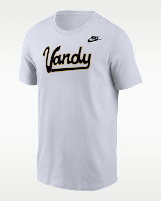 Мужская футболка Vanderbilt Commodores Nike Football для футбола