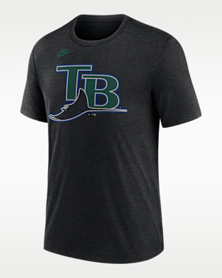 Мужская футболка Tampa Bay Rays Cooperstown Logo Nike MLB