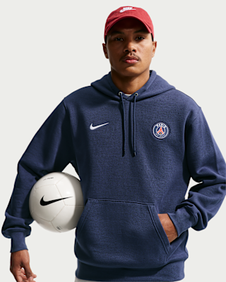Мужское худи Paris Saint-Germain Club Nike Soccer Pullover Hoodie