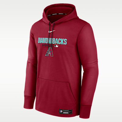Arizona Diamondbacks Authentic Collection Men's Nike Therma MLB Pullover Hoodie