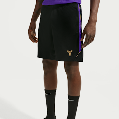 Nike FC Barcelona Strike Deplasman Kobe Dri-FIT Örgü Erkek Futbol Şortu görsel 2