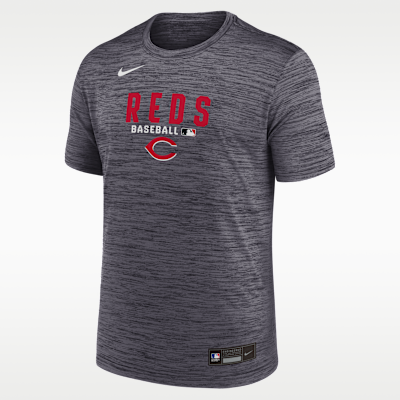 Playera Nike Dri-FIT de la MLB para hombre Cincinnati Reds Authentic Collection