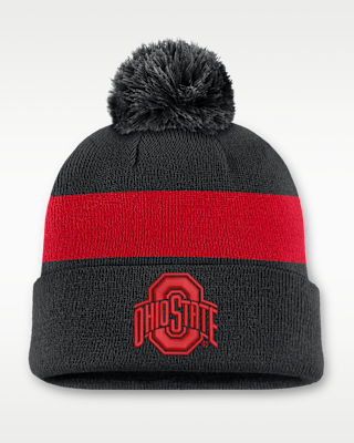 Женские  Ohio State Peak Nike College Cuffed Beanie