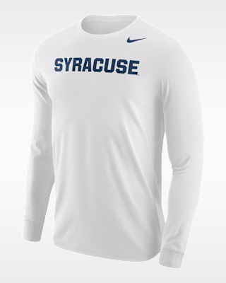 Мужская футболка Syracuse Orange Nike Football Long-Sleeve для футбола