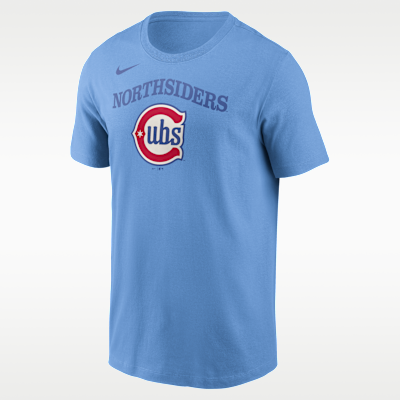 Playera Nike de la MLB para hombre Chicago Cubs Alternate Logo