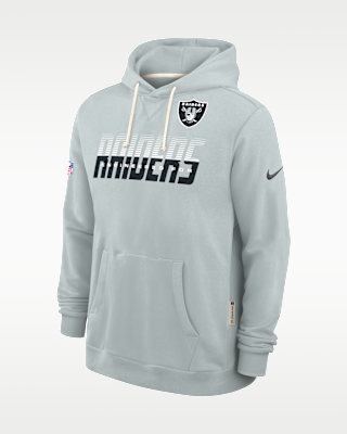 Мужское худи Las Vegas Raiders Sideline Standard Issue Nike Dri-FIT NFL Pullover Hoodie