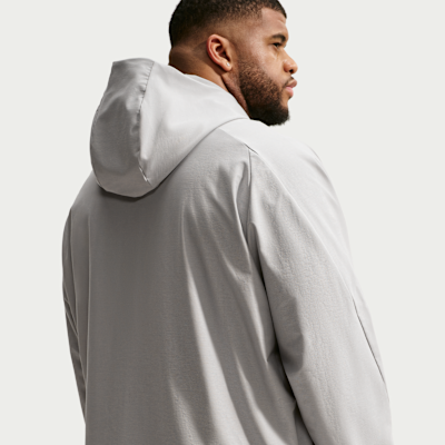 Nike Tech Shori Örgü Tam Boy Fermuarlı Windrunner Erkek Ceketi görsel 7