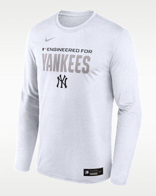 Мужская футболка New York Yankees Authentic Collection Team Issue Nike Dri-FIT MLB Long-Sleeve