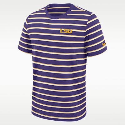 LSU Athletic Prep Legacy Summit Stripe Men's Nike College T-Shirt