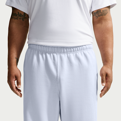 Nike Solo Swoosh Fleece Açık Paçalı Erkek Eşofman Altı görsel 8