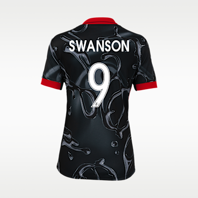 Mallory Swanson Chicago Stars FC 2025 Stadium Away Women's Nike Dri-FIT NWSL Replica Jersey