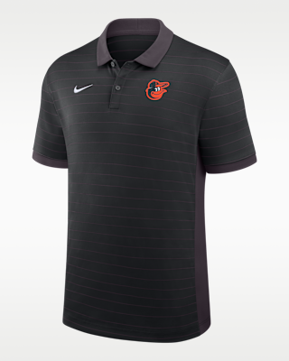 Мужские  Baltimore Orioles Authentic Collection Striped Victory Nike Dri-FIT MLB Polo