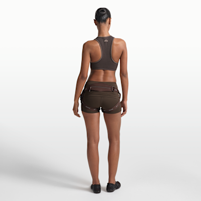 Γυναικείος στηθόδεσμος με ψηλό λαιμό NikeSKIMS Ribbed Seamless