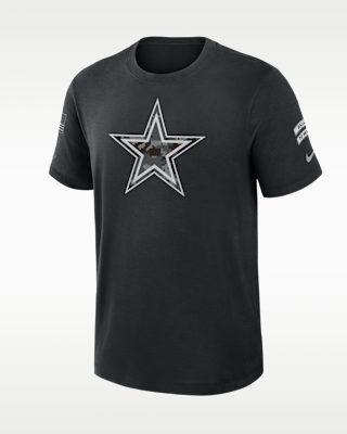 Мужская футболка Dallas Cowboys Salute to Service Slub Nike Dri-FIT NFL