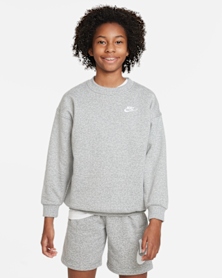 Детский свитшот Nike Sportswear Club Fleece Big Kids' Oversized