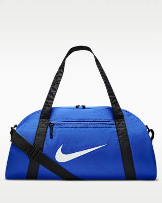 nike blue duffel bag