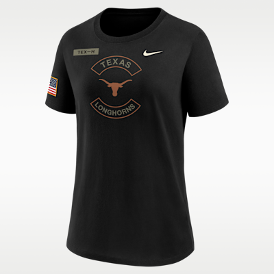 Texas Military Appreciation Women's Nike Dri-FIT College T-Shirt