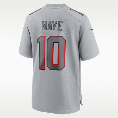 Drake Maye New England Patriots Men's Nike NFL Atmosphere Game Jersey