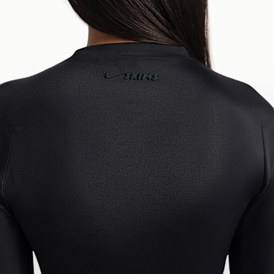 Camisola de manga comprida e gola redonda NikeSKIMS Shine para mulher