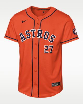Детские джерси Jose Altuve Houston Astros Big Kid's Nike MLB Stadium Jersey