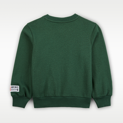 Conjunto de educación física para niños talla pequeña Nike Sportswear Sudadera de cuello redondo con gráfico