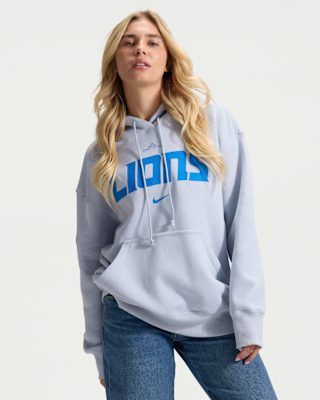 Женское худи Detroit Lions Rivalries Collection Phoenix Nike NFL Oversized Pullover Hoodie