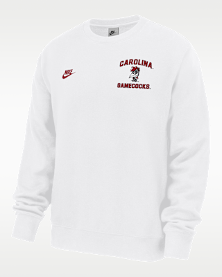 Мужской свитшот South Carolina Gamecocks Club Nike Football Fleece Crew-Neck для футбола